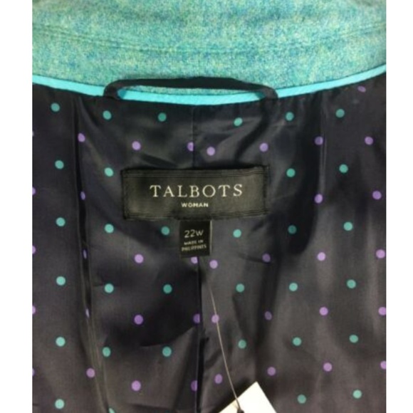 Talbots Women’s Plus Blazer Jacket Wool - Picture 6 of 8